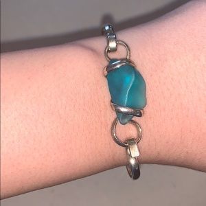 Sea glass bracelet